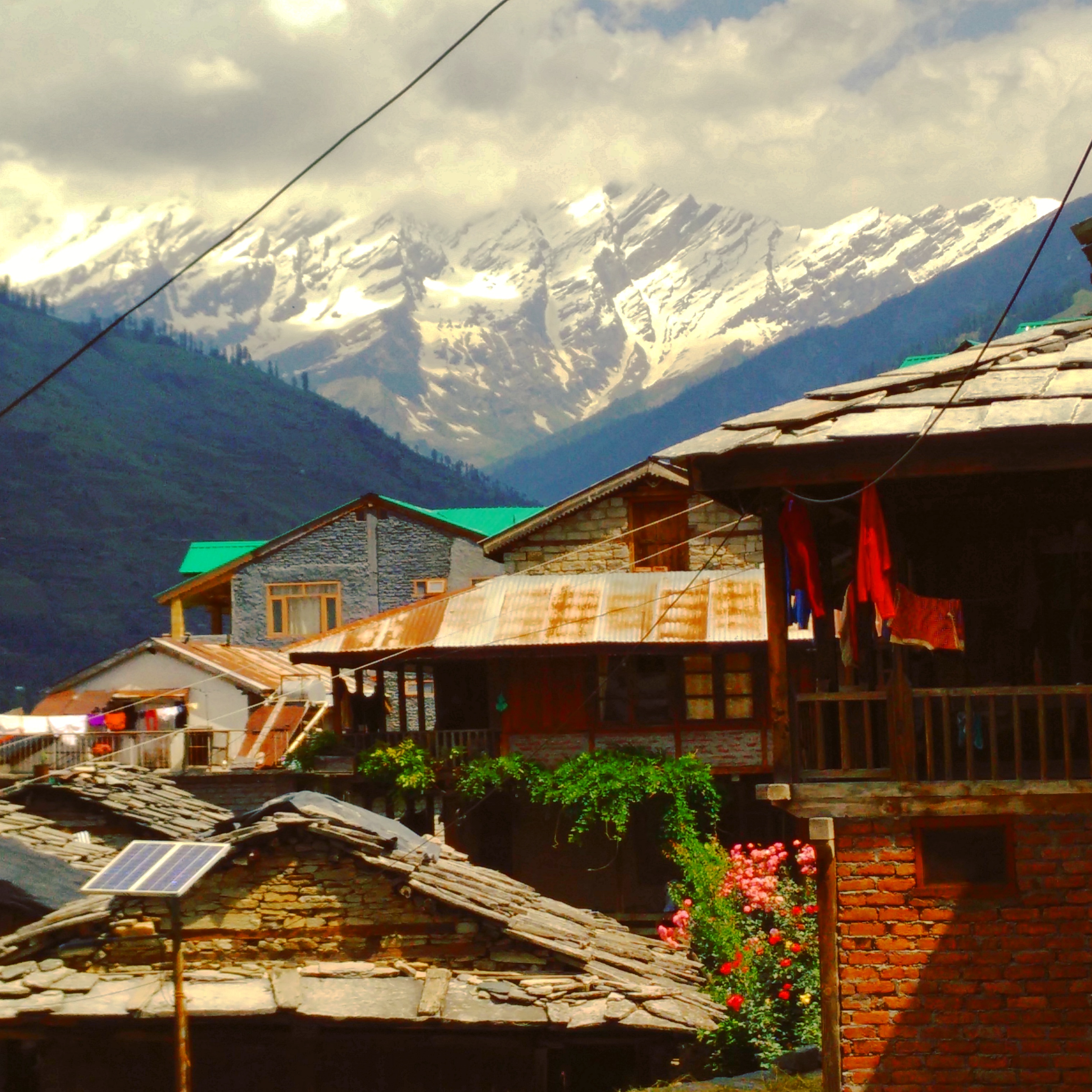 manali, india with kids