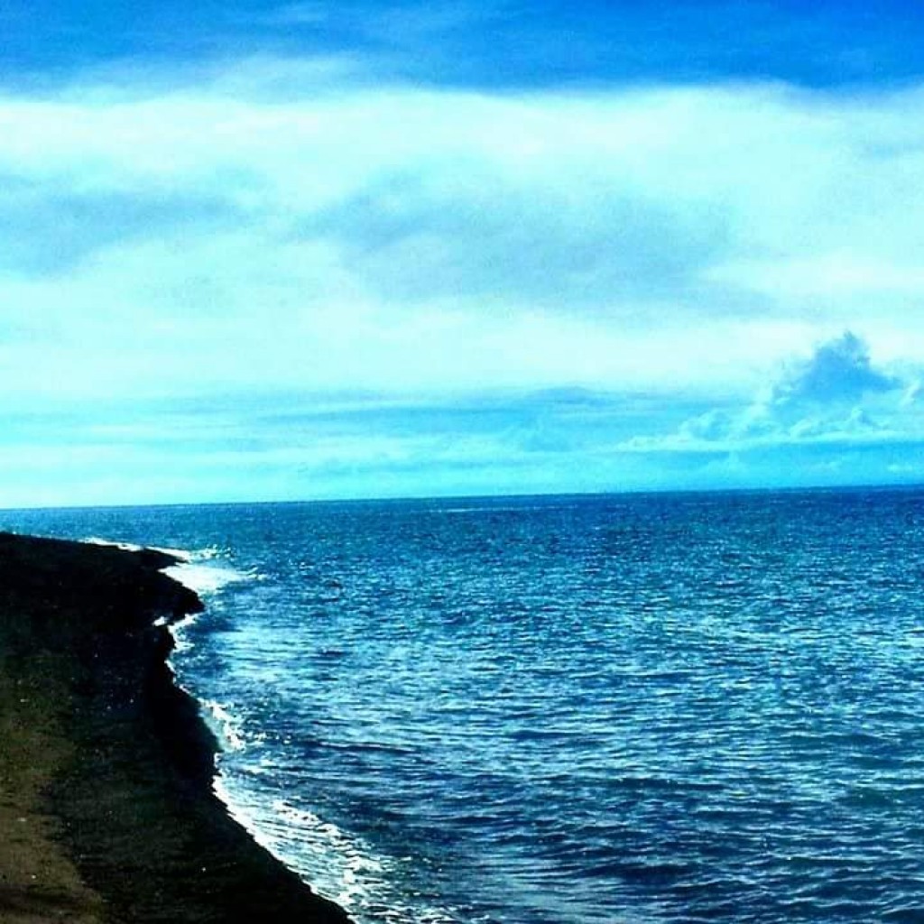 black beach Cameguin Philippines