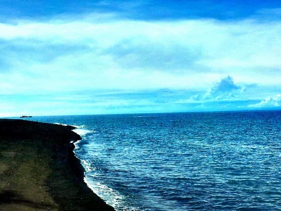 black beach Cameguin Philippines