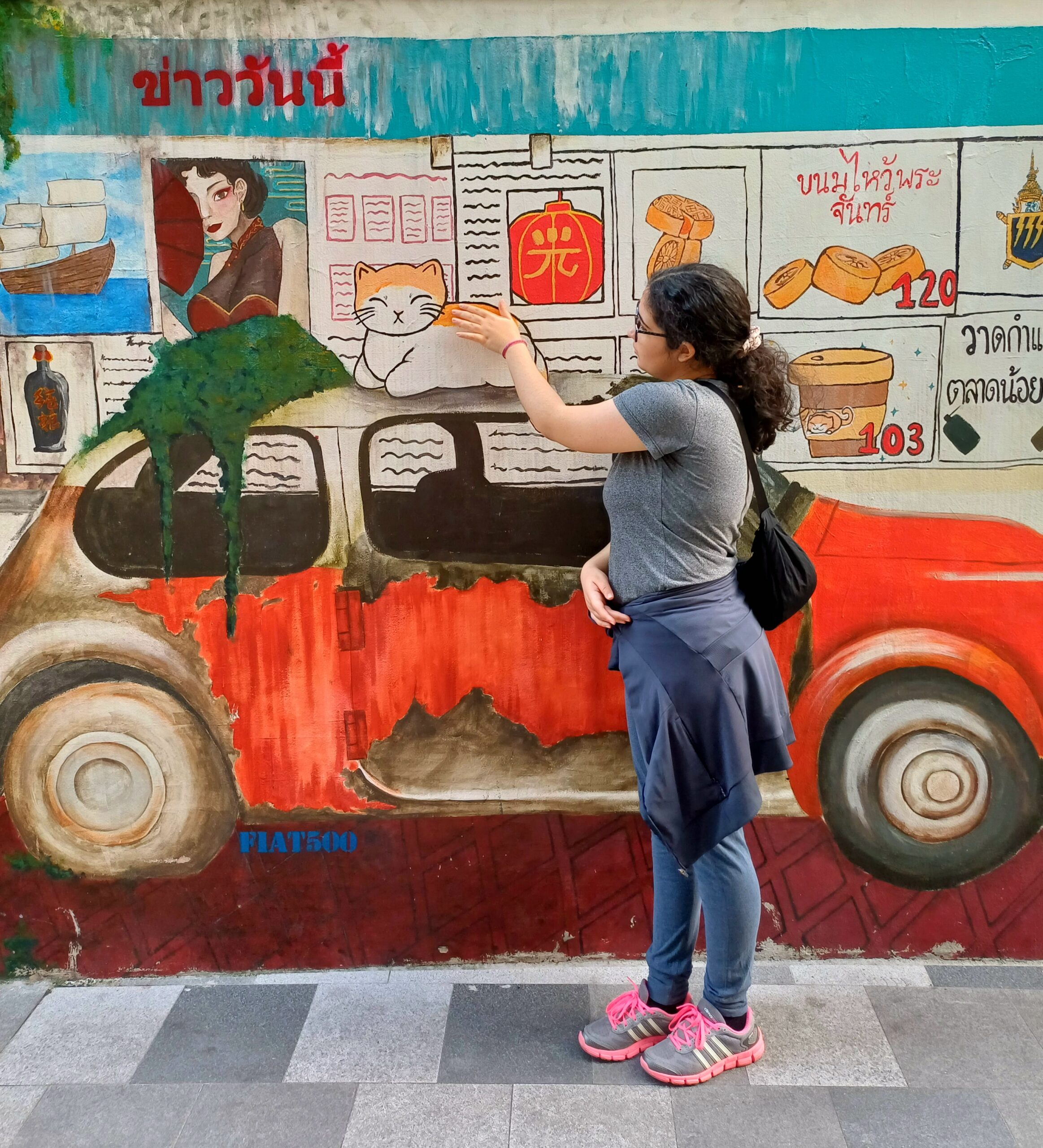 talat noi bangkok with kids thailand