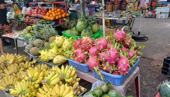 Fruit Stall Mui Ne Vietnam With Kids
