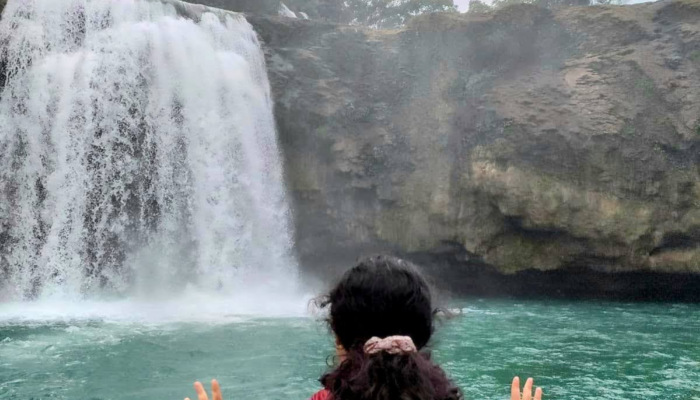 Gali Ban Gioc Waterfall Vietnam With Kids