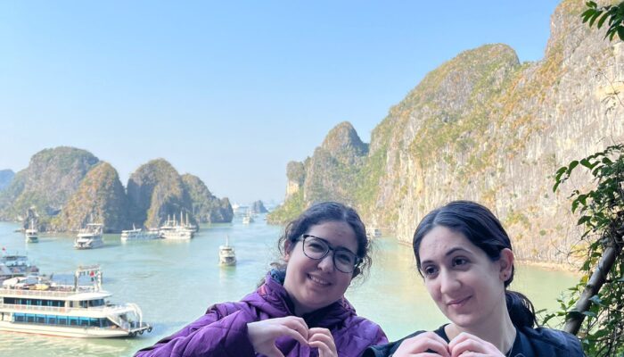 Gali & Roni Ha Long Bay Vietnam With Kids