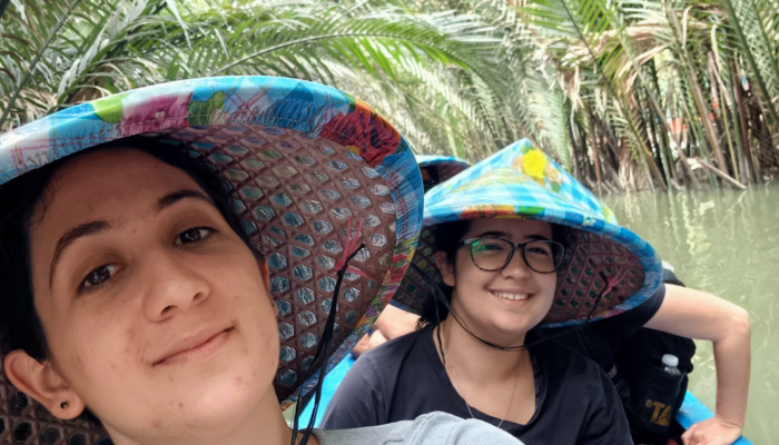 Roni & Gali Mekong Vietnam With Kids Square travel with kids