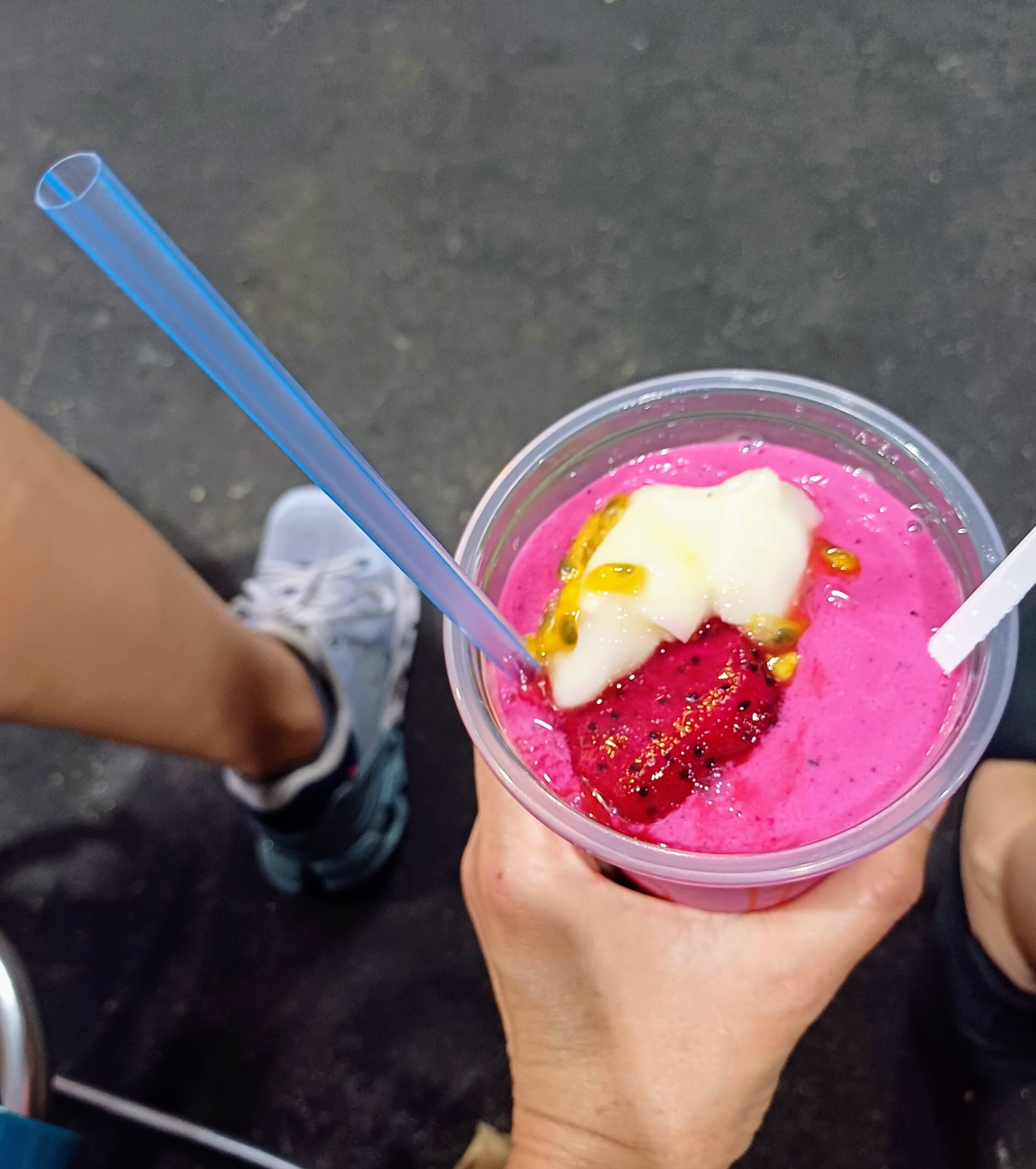 Smoothie In Ho Chi Minh City Vietnam With Kids